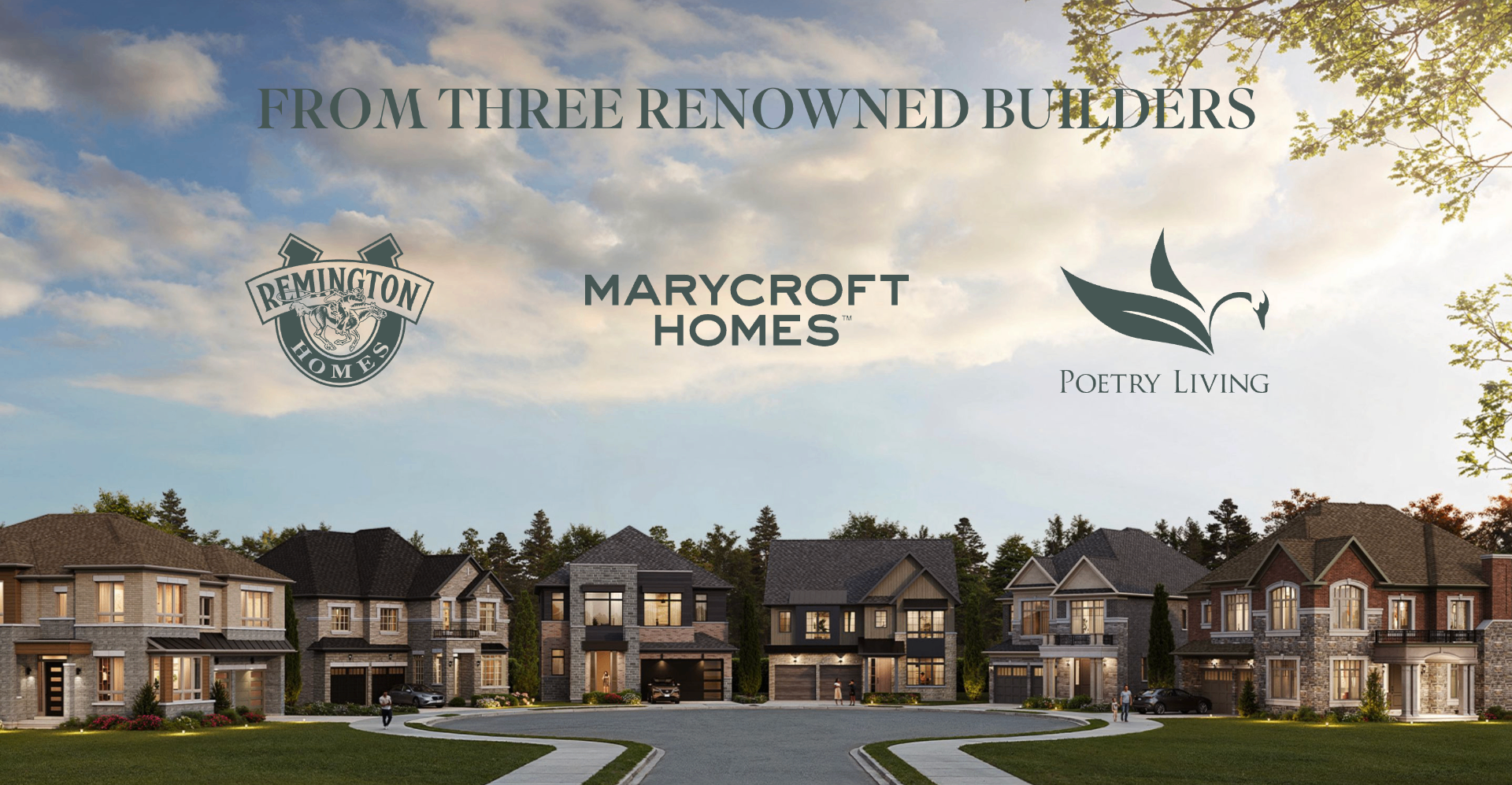 Award-winning builders Marycroft Homes, Poetry Living and Remington Homes behind The Valley Woodbridge